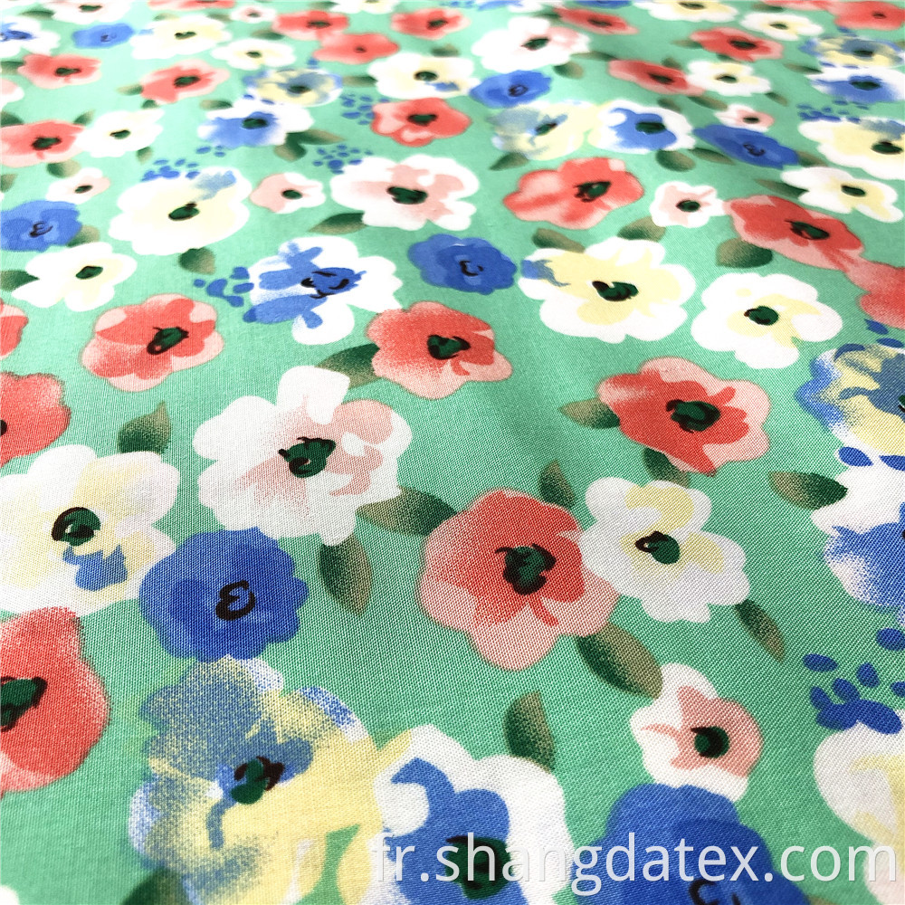 Rayon Printed 45s Tiny Flower